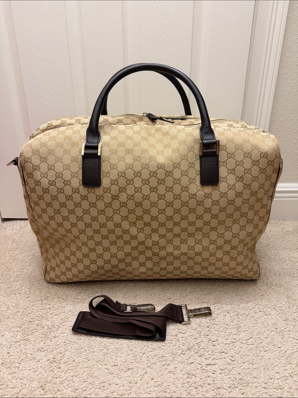 100% authentic Gucci travel big bag